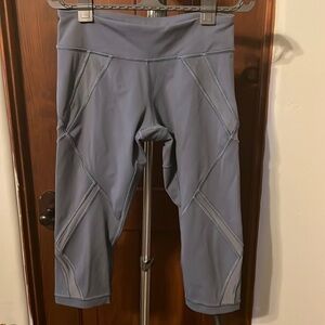 Lululemon Cool to Street Crop Legging Dusty Blue Size 4